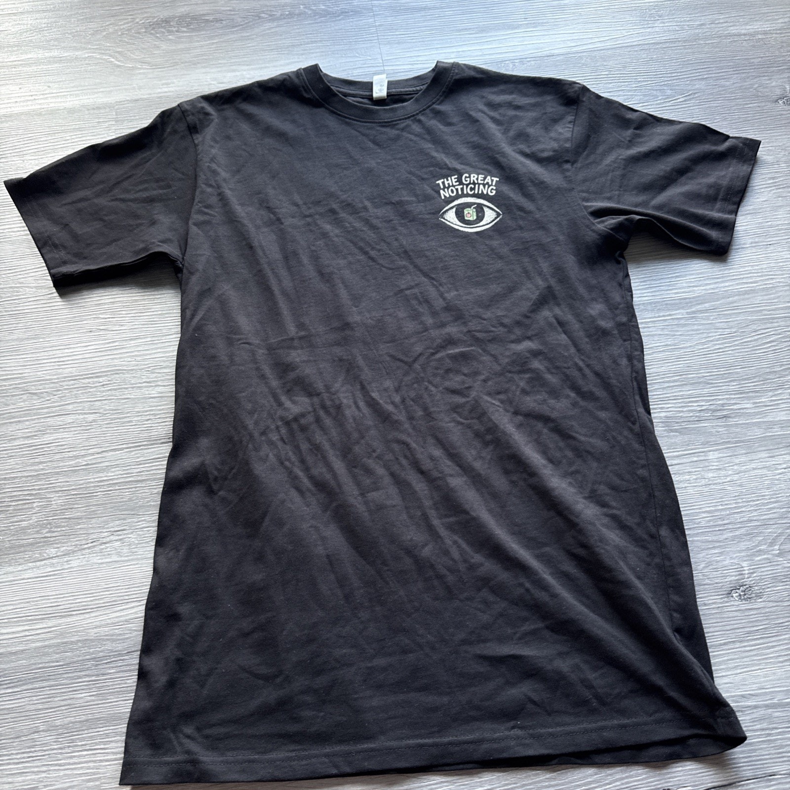 The Great Noticing T-Shirt Tee, Black, Medium